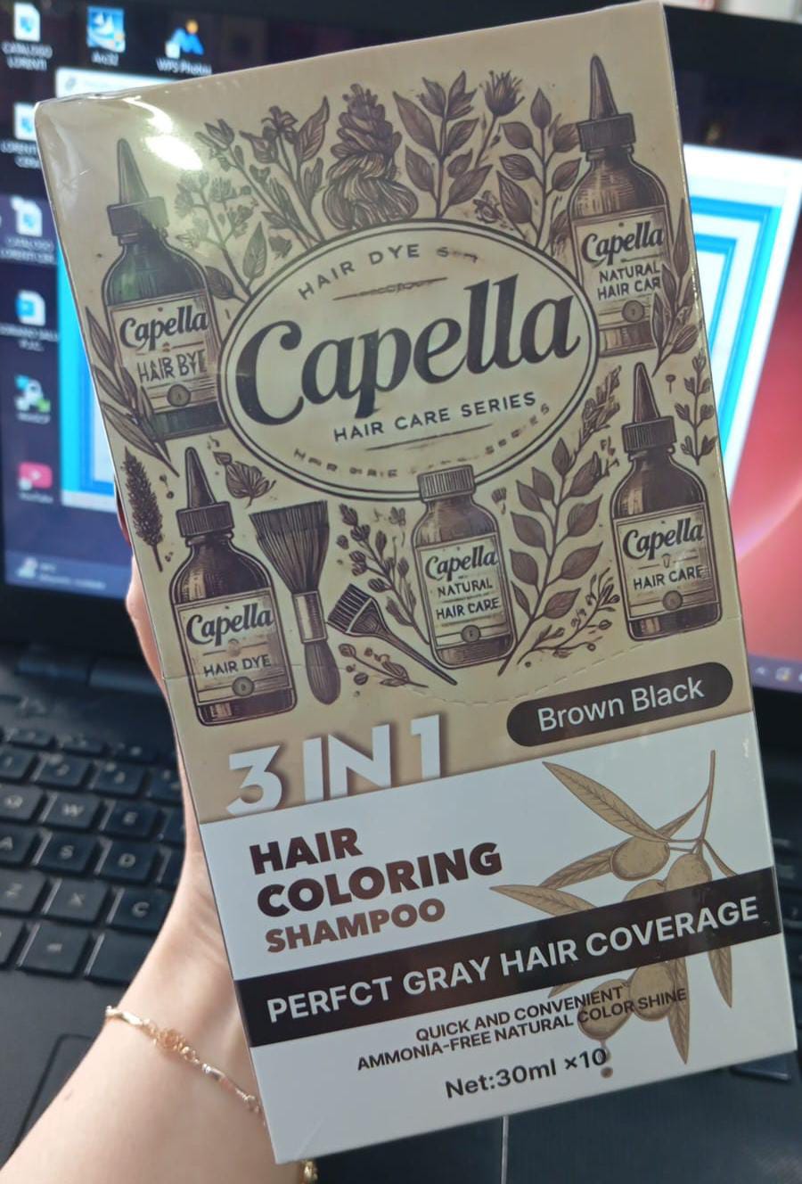 Shampoo Cubre Cana CAPELLA