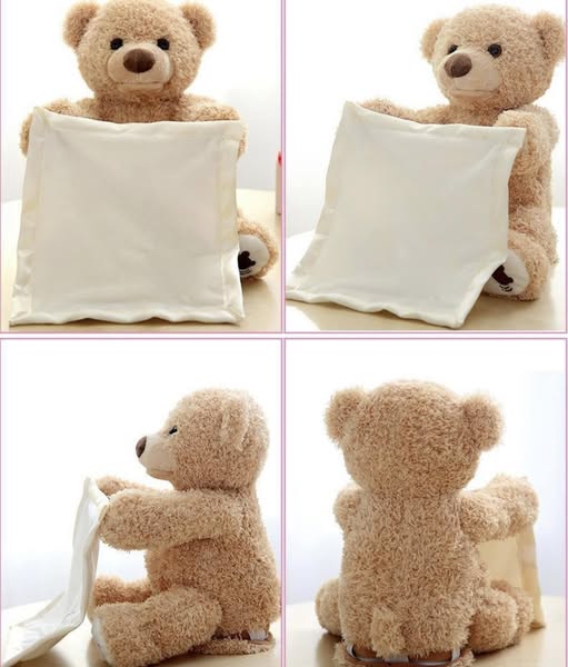 PELUCHE OSITO QUE HABLA Y SE ESCONDE