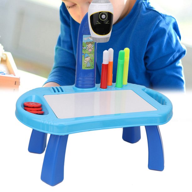 PROYECTOR LED PARA NIÑOS ROSA/CELESTE