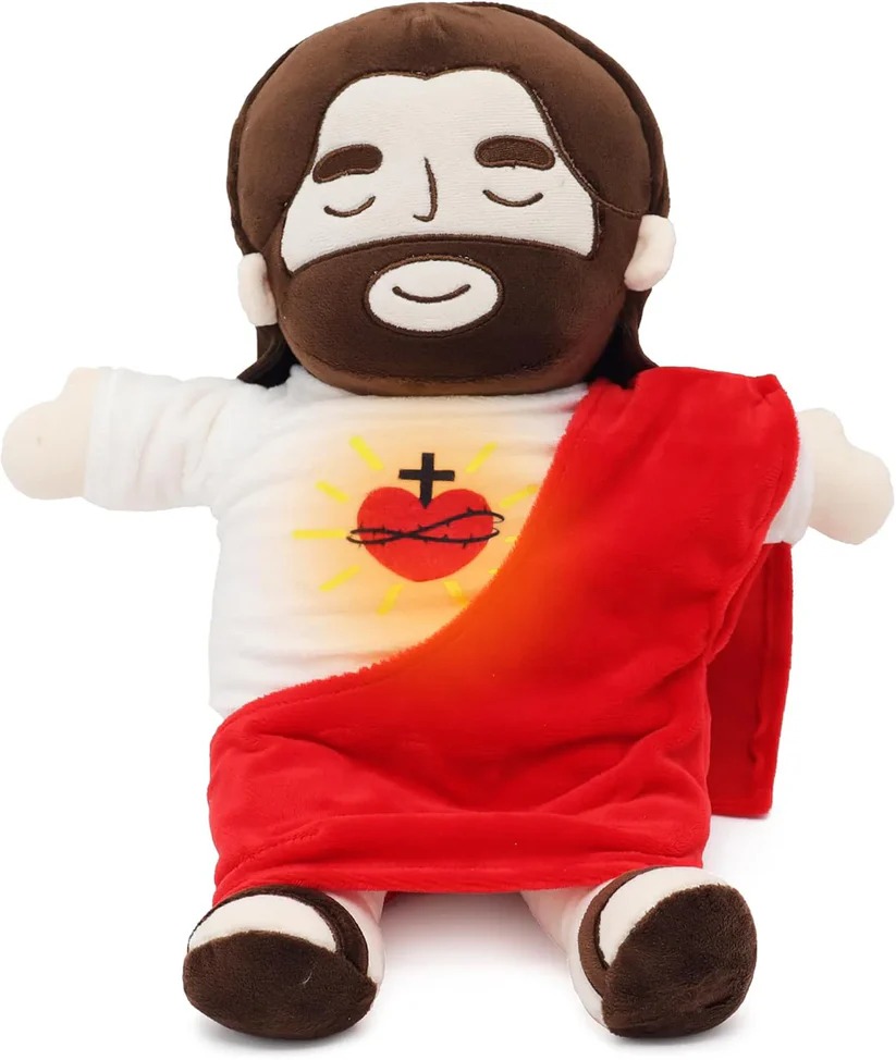 PELUCHE JESUS QUE RESPIRA, EMITE SONIDO