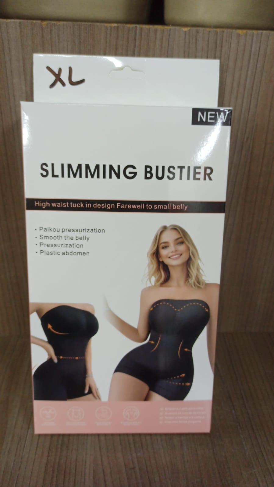 Slimming Bustier / NEGRO 523