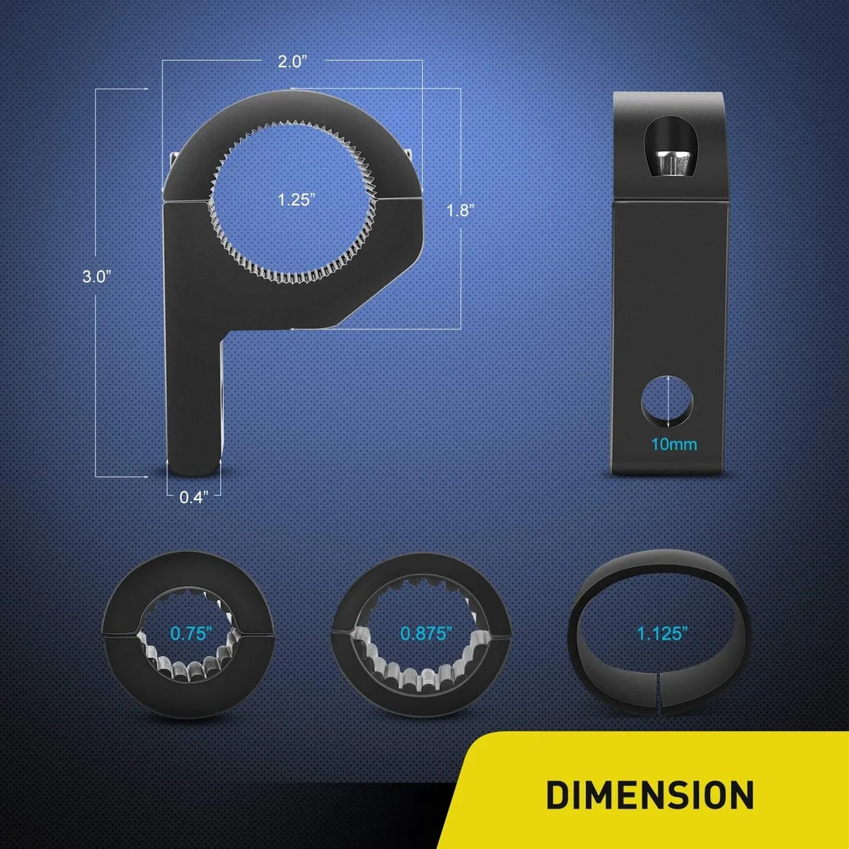 Soporte de Luz Manubrio y slyder