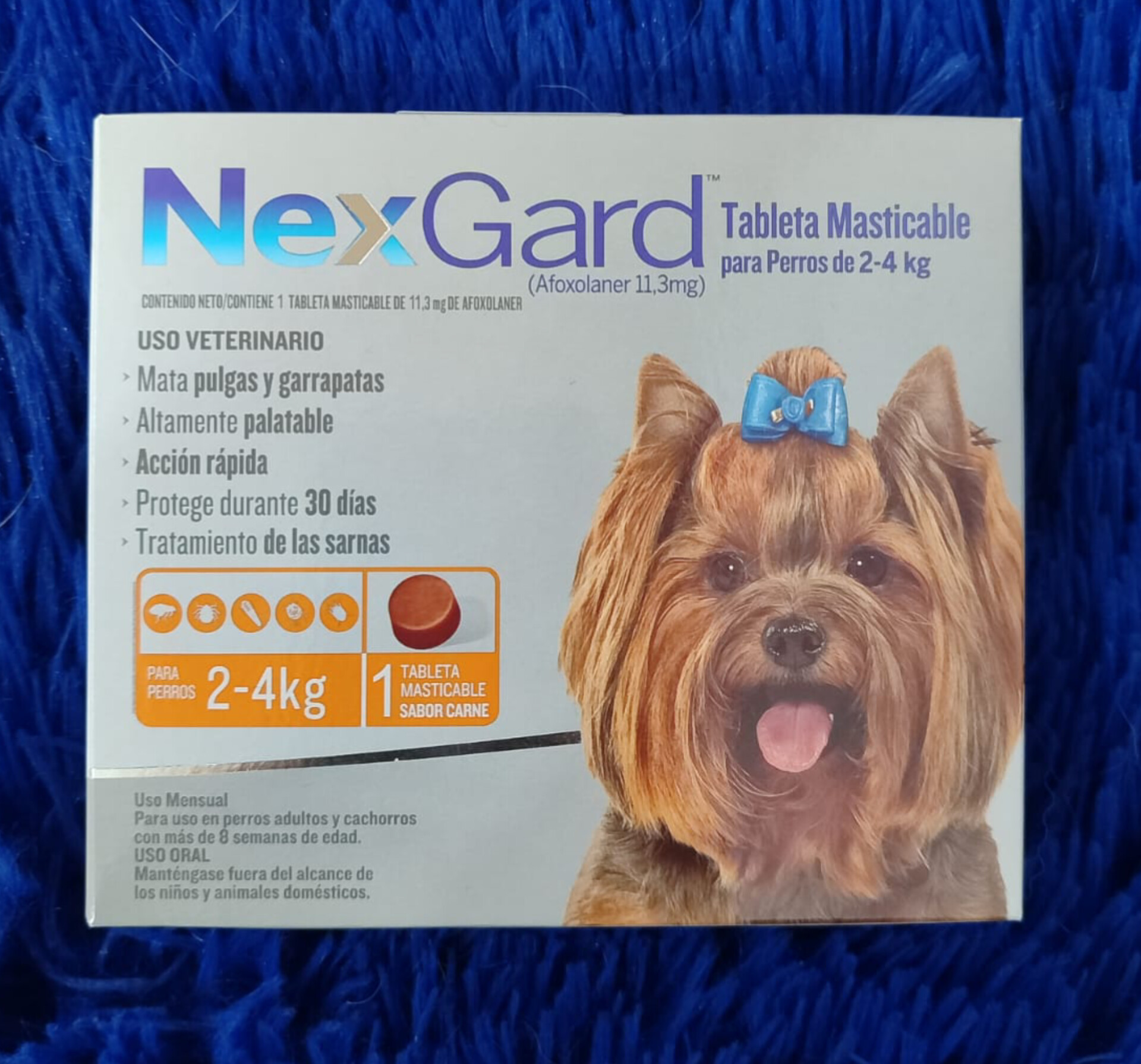Nexgard 2 a 4kg. Antiparasitario perro