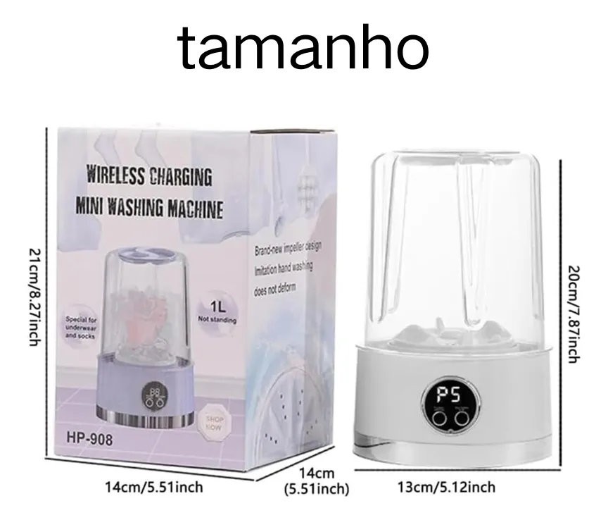 Mini M&aacute;quina De Lavar Ropa
