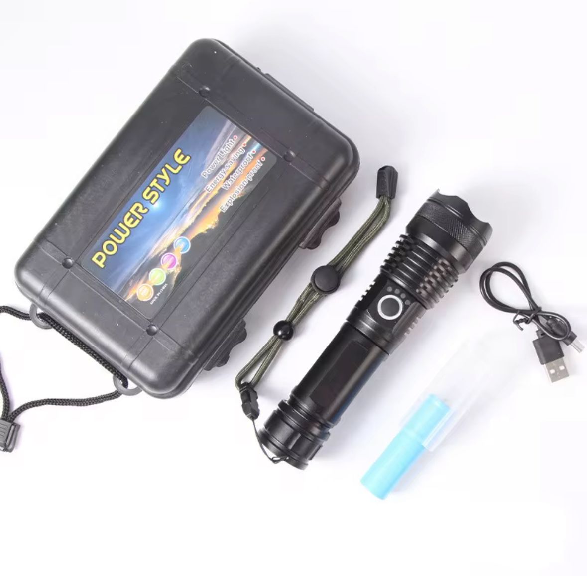 LINTERNA PARA CASERIA LED VERDE