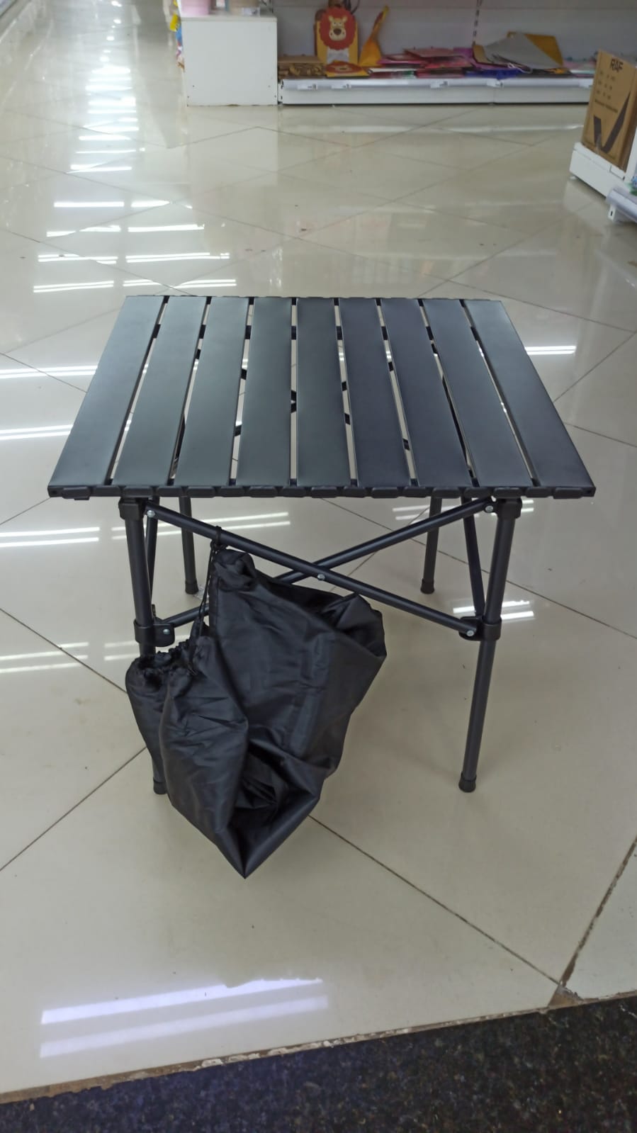 MESA PLEGABLE DE ALUMINIO 39X65